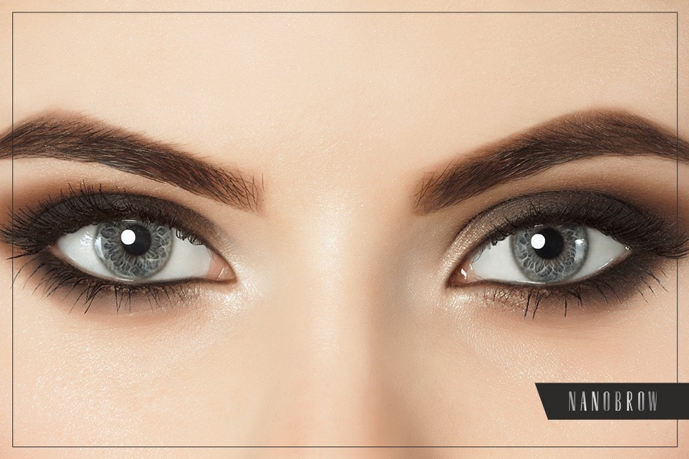 Palette mit Augenbrauen Schatten