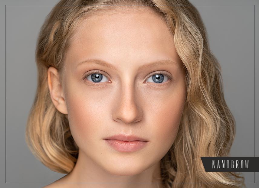 Einfaches Make-up für dünne Augenbrauen