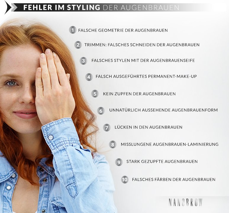 was ist los mit augenbrauen